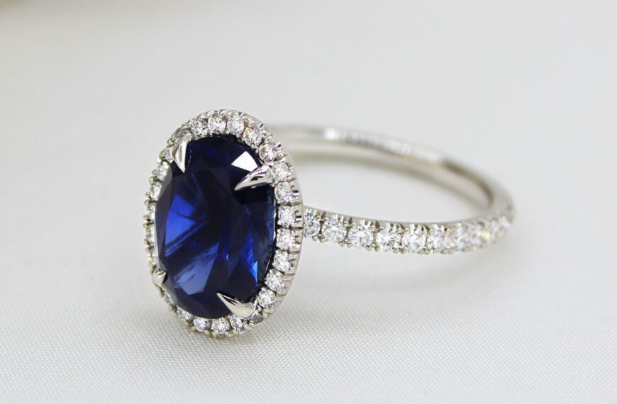 Sapphire Engagement Ring