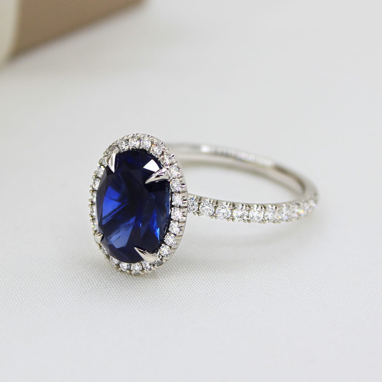 Sapphire Engagement Ring