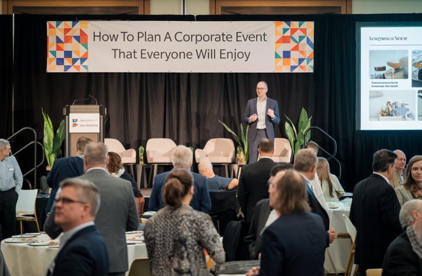 How to Plan a Corporate Event That Everyone Will Enjoy